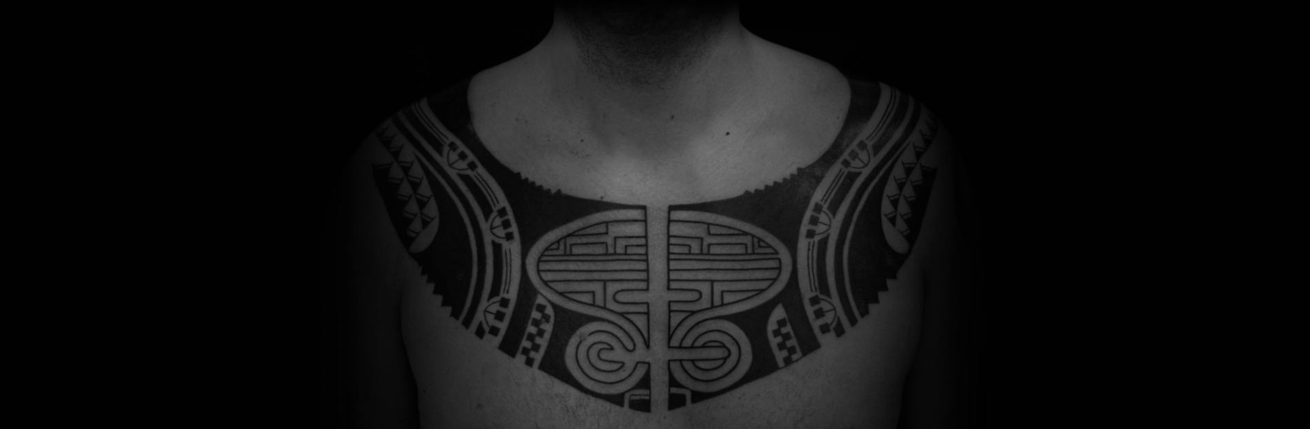 Neck tattoo Gargoyle tattoo studio Auckland