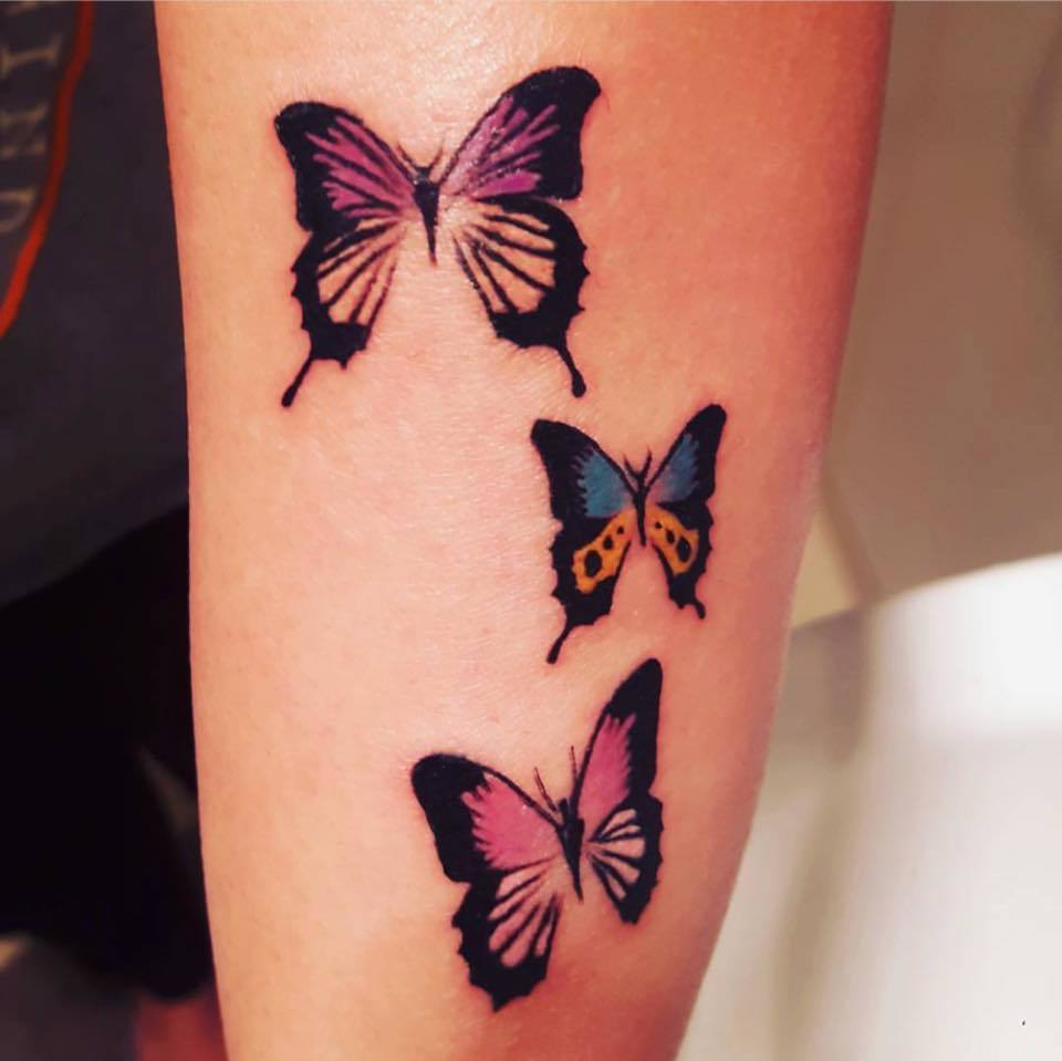 butterfly tattoo gargoyle tattoo studio