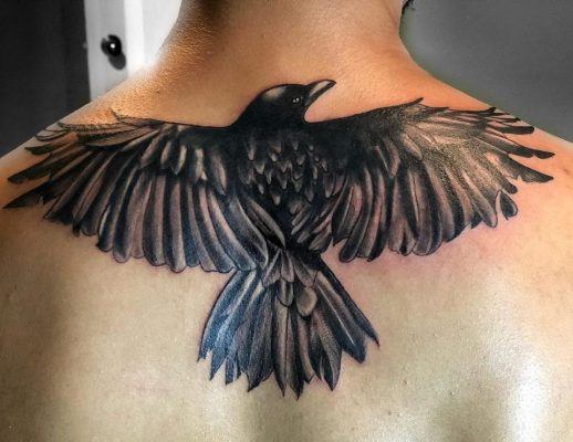 Crow Tattoo - Gargoyle Tattoo Studio