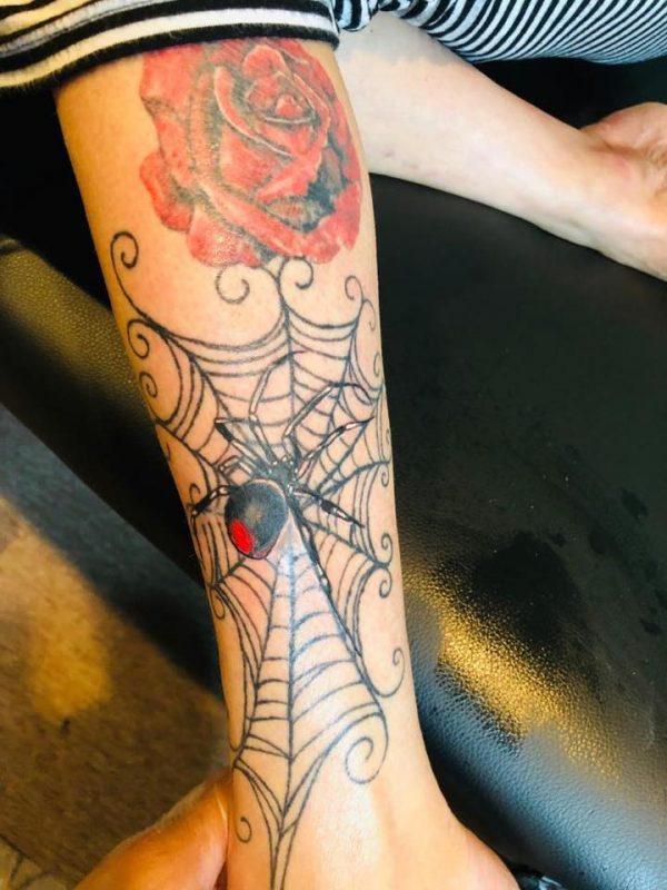 Spider Tattoo - Gargoyle Tattoo Studio
