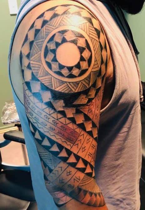 tribal-maori-gargoyle-tattoo-studio