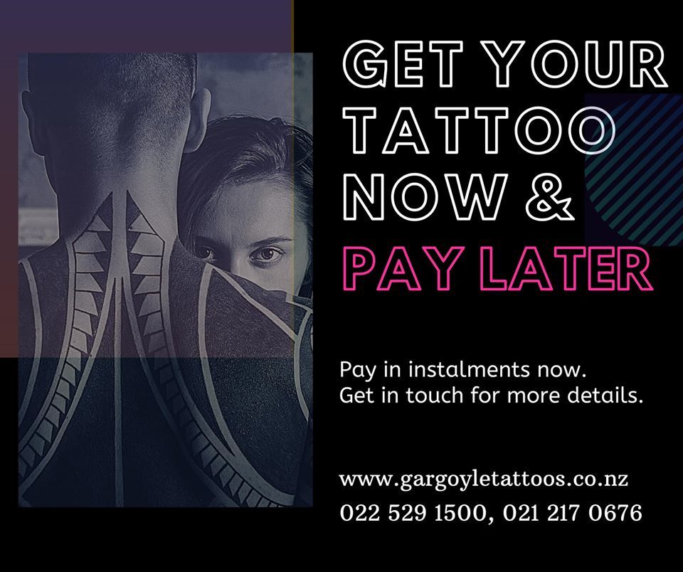 pay later tattoo auckland